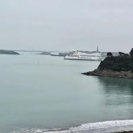 Studio Face A La Mer Dinard Exterior photo